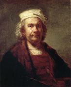 REMBRANDT Harmenszoon van Rijn Self-Portrait oil on canvas